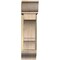Ekena Millwork Balboa Traditional Rough Sawn Bracket w/ Offset Brace, Douglas Fir, 8"W x 22"D x 30"H BKT0806X22X30BOA01RDF - alternate 4
